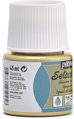 PEBEO Setacolor Opaque Fabric Paint 45-Milliliter Bottle, Shimmer Gold - Image 10