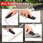DIYSELF 30 Pack Box Cutter Heavy Duty Aluminium Shell Utility Knife | SK5 Steel - Image 5