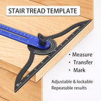 Stair Tread Template Tool – Stair Tread Gauge, Stair Tools - Image 2