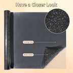 HTVRONT Silver Glitter HTV Vinyl- 10” x 5ft Silver Glitter Iron On Vinyl | - Image 6