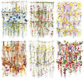 Hanging Floral PET Stickers Set, Journaling, DIY Crafts, and Art Supplies by Auriicleaf