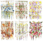 Hanging Floral PET Stickers Set, Journaling, DIY Crafts, and Art Supplies by Auriicleaf