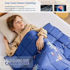 Topcee Weighted Blanket Cooling Throw Heavy Blanket - Image 2