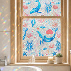 ADD.HERES Window Privacy Film, Stained Glass Decorative Static Cling, Removable by ADDHERES
