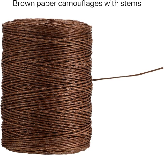 Syhood 673 Feet Floral Vine Bind Wire Rustic Wrapping Wire - Image 2