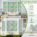 Window Privacy Film Stain Glass Window Film Rainbow Window Film Window clings - Image 4
