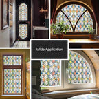 ADD.HERES Window Privacy Film, Stained Glass Decorative Static Cling, Removable - Image 7