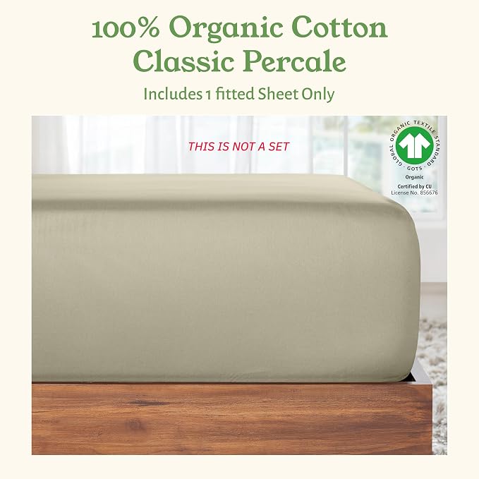 California Design Den Twin Size Fitted Sheet Only - Image 4