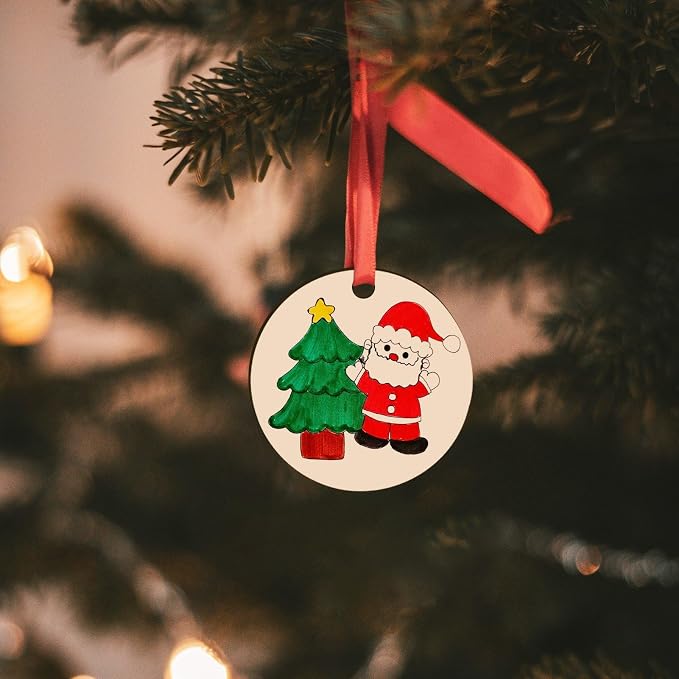 100 Pieces Unfinished Wood Circle - Image 6