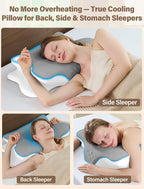Cervical Neck Pillow for Pain Relief – Ergonomic Memory Foam Pillow for Side - Image 8