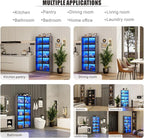Dystler 65" Tall 5-Tier Display Cabinet - Image 6