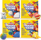 Play-Doh Air Dry Clay Bundle, 4 Squishy Air-Dry Clays in 4 Colors, Arts and by Unknown