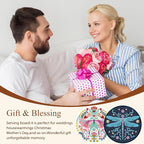 Gemozaic 8PCS Diamond Art Coasters Kit, Insects Diamond Painting Coasters - Image 6