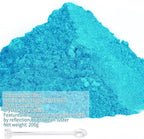 Mica Powder, 7.05OZ（200g）, Luster Blue Mica Powder Pigment - Image 2