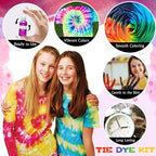 Tie Dye Kit - 40 Colors Permanent Fabric Dye - Image 4