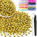 1500pcs 6mm Resin Rhinestones Bulk by BELLEBOOST