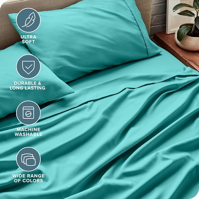 Bare Home Split King Sheet Set - Image 5