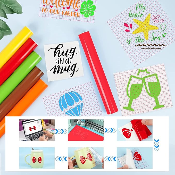 IModeur Red Permanent Vinyl, Bundle - Image 6