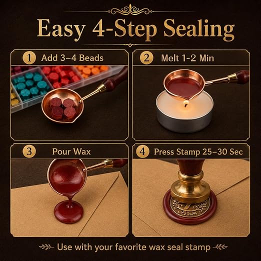 xxxHOLIC Wax Seal Kit, 360 Beads in 24 Colors | - Image 7