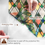 Bloss Rainbow Window Privacy Film Stained Glass Decorative Windows Film - Image 8