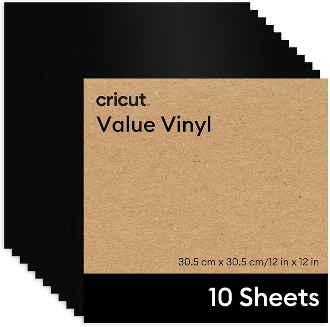 Cricut Value Permanent Vinyl by Unknown