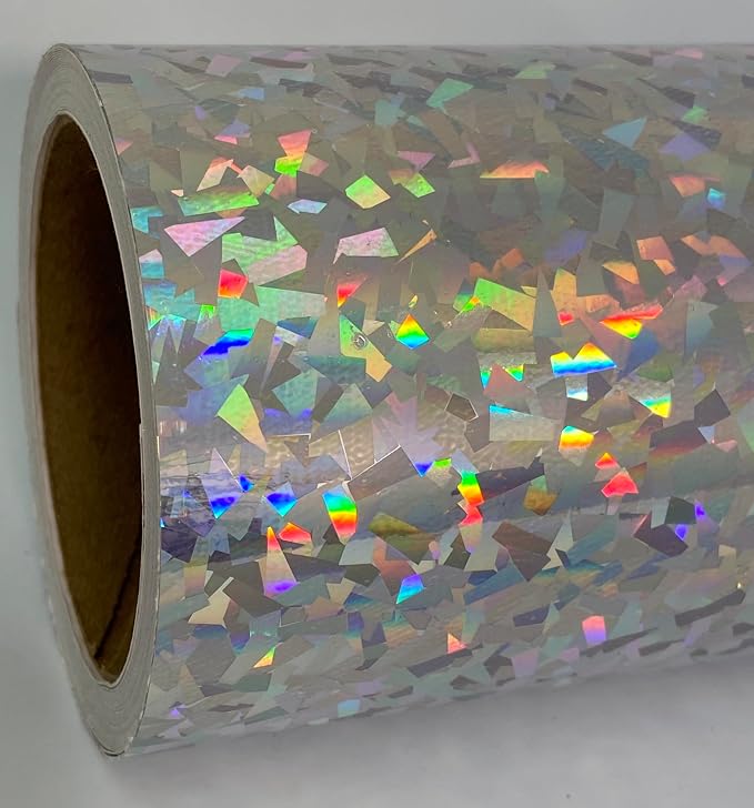 Holographic Crystal Sign Vinyl, HOLOCRYSTAL self-Adhesive Plastic - Image 3