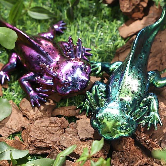 Let's Resin Large Axolotl Resin Molds Silicone, 3D Detailed Animal Silicone - Image 2