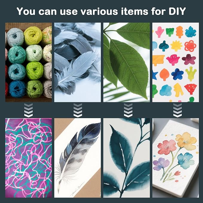 INNOVAYOU 5 * 7inch Gel Plate Printing Kit, Set - Image 5
