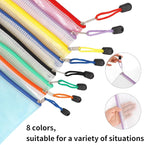 EOOUT 16pcs Mesh Zipper Pouch, Board Game Storage Bags - Image 3