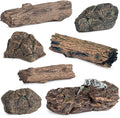 7pcs Diorama Supplies Fake Rocks, Artificial Garden Figurines Tree Stump by EOIVSH