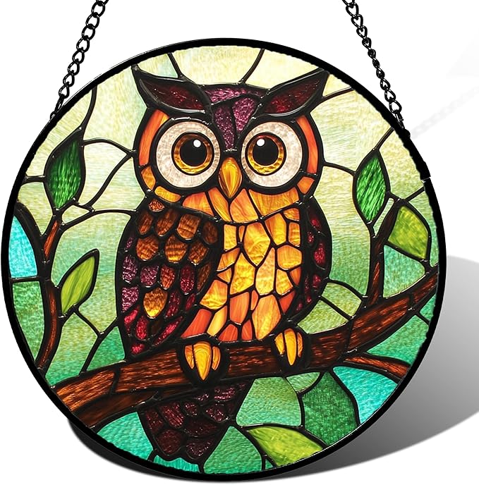 Stained Glass Window Hanging by HWRHTR