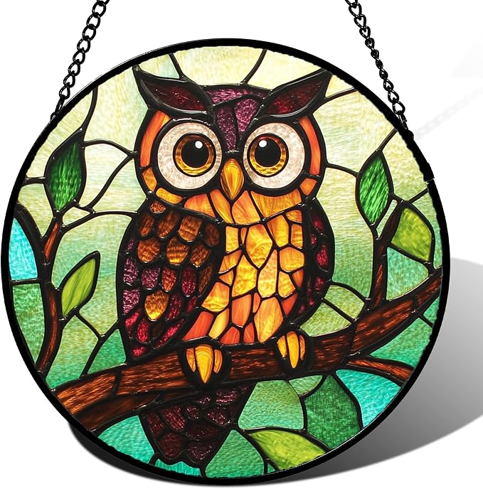 Stained Glass Window Hanging by HWRHTR