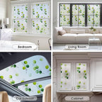 DKTIE Eucalyptus Leaves Stained Glass Window Film - Image 9