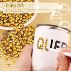 8000PCS 3mm Resin Rhinestones Bulk - Image 4