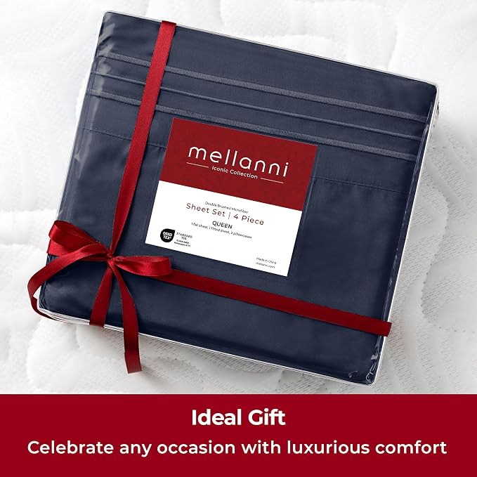 Mellanni Extra Deep California King Sheets - Image 9