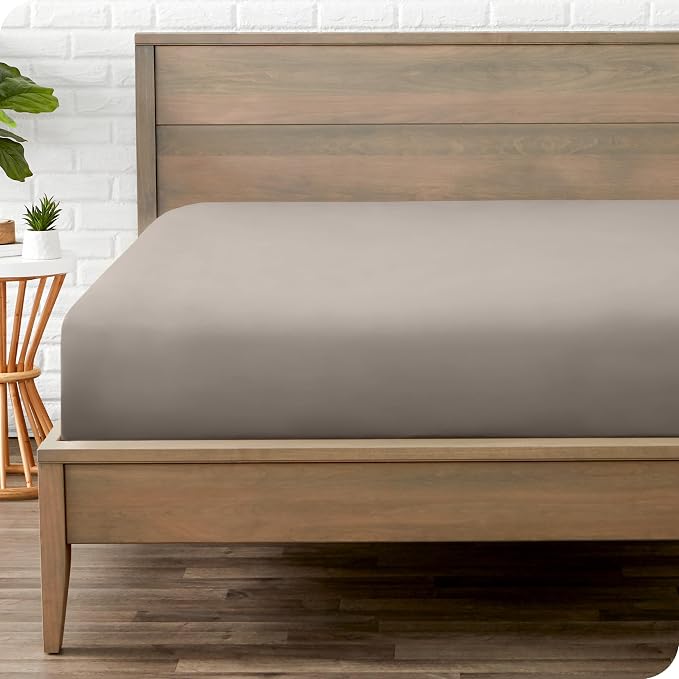 Bare Home Fitted Bottom Sheet Twin Extra Long by BareHome