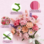 EARLY MINDS 800Pcs Pipe Cleaner Flower Kit - Image 4