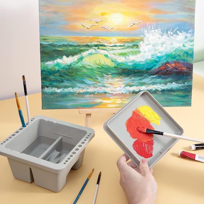 MyLifeUNIT Paint Brush Cleaner, Paint Brush Holder and Organizers - Image 3