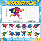 120pcs Super Theme Cutouts Colorful Comic Bulletin Board Decorations Back to - Image 2