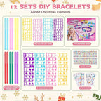 Art & Craft Kits Friendship Bracelet Making Kit 12 Sets - Image 2