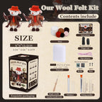 Mayboos Needle Felting Kit, Mouse Animal Needle Felting Beginner Kits - Image 2