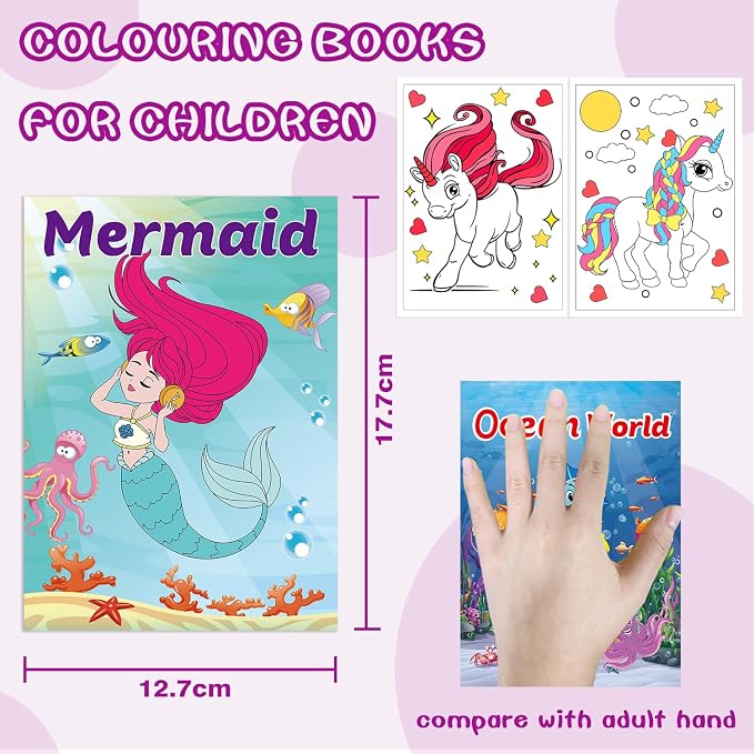 Kalysky 20Pack Coloring Books for Kids Ages 4-8, Mini Coloring Books for Kids - Image 5