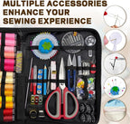 197PCS Sewing Kit for Adults, 43 XL Thread Spool, Beginners - Image 5