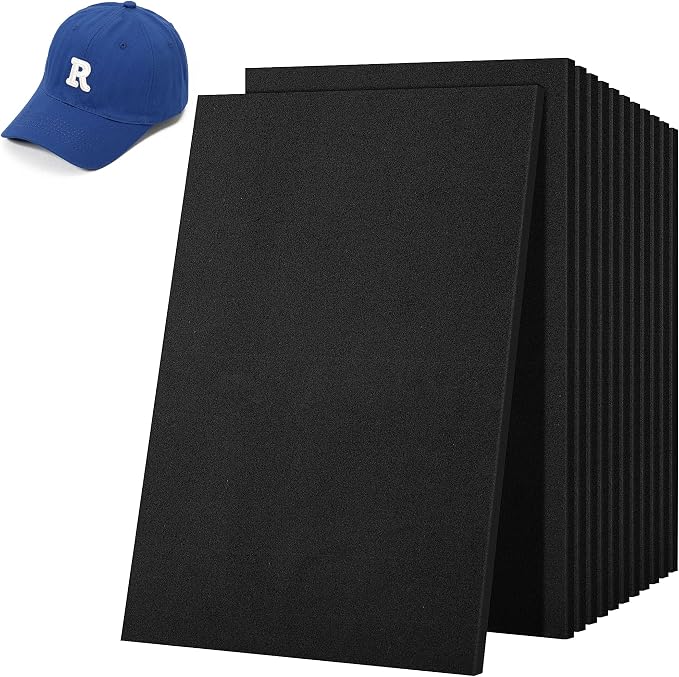 codree 8 Pcs 3mm Thick Embroidery Foam- 6 x 9 Inch EVA Foam Sheets by codree