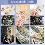 150Pcs Pressed Flowers for Crafts, Colorful Dried Flowers for Crafts Real - Image 4