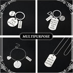 Trnayi 285 Pcs Inspirational Words Charms Bulk - Image 5