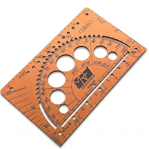 Designer – 15-in-1 Credit Card Multitool Ruler – Aluminium Wallet Multitool Card by Unknown
