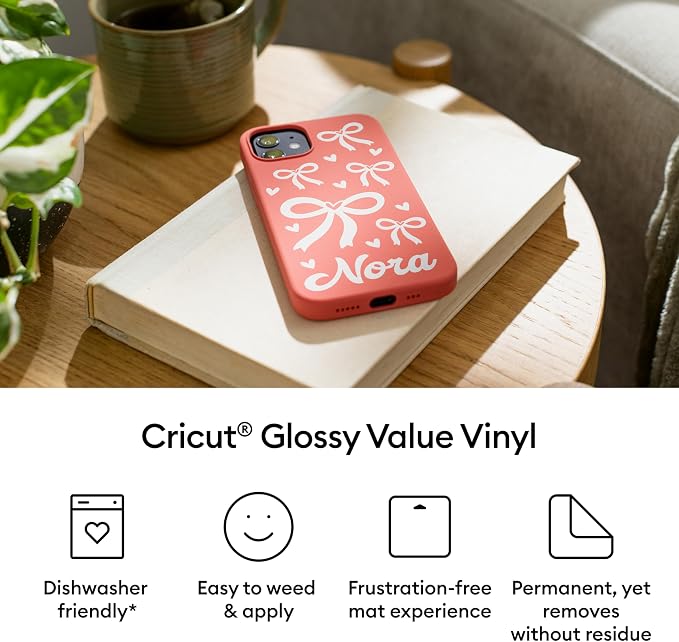Cricut® Value Permanent Vinyl, Glossy White - Image 3