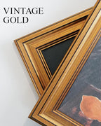 VIYYIEA Vintage Gold Framed Wall Art – Hummingbird Sketch, 8x10 IN | Cute yet - Image 3