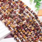 200 Pcs Crystal Chip Beads for Jewelry Making 5-8mm Yellow Jasper | Natural - Image 7